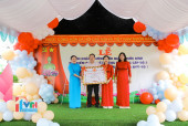 Lễ đón nhận Trường Mẫu giáo Phước Bình chứng nhận đạt Kiểm định Chất lượng Giáo dục cấp độ II và Bằng Công nhận đạt Chuẩn Quốc gia mức độ I