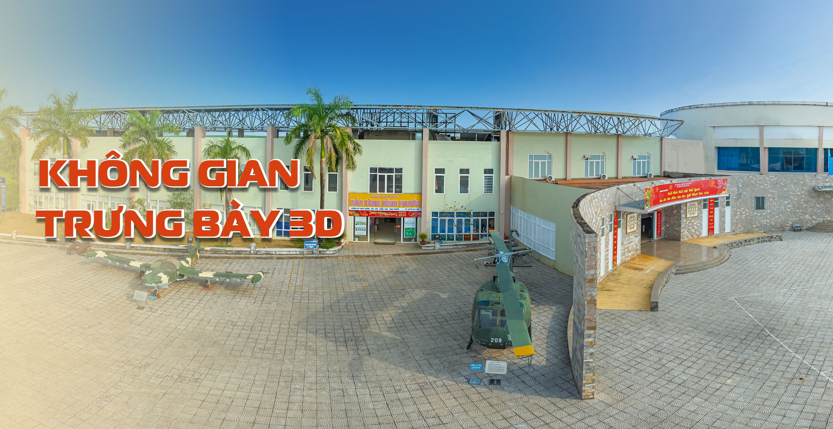 Trải nghiệm hệ thống bảo tàng 3D Bình Phước, không gian trưng bày 3D trực tuyến
