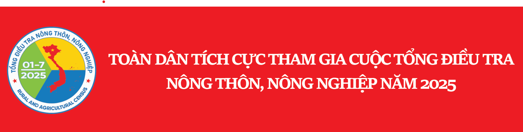 SỔ  TAY HƯỚNG DẪN TỔNG ĐIỀU TRA NÔNG THÔN NÔNG NGHIỆP NĂM 2025
